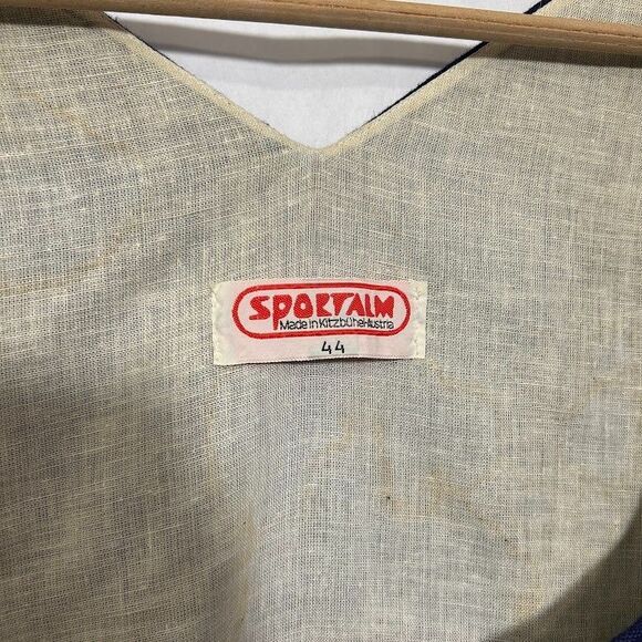 VTG Sportalm Austrian Kitzbühel Floral Button Bodice Pleated Skirt Dress 44 - Picture 9 of 11